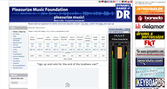 Desktop Screenshot of pleasurizemusic.com